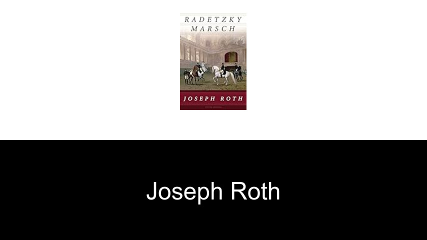 Bücher von Joseph Roth