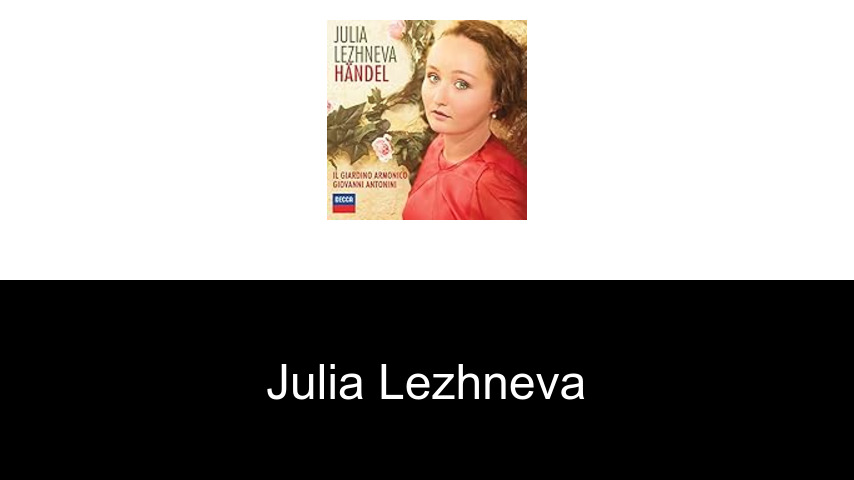 Bücher von Julia Lezhneva