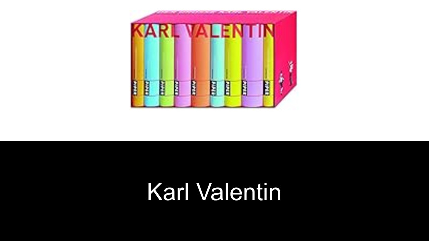 Bücher von Karl Valentin