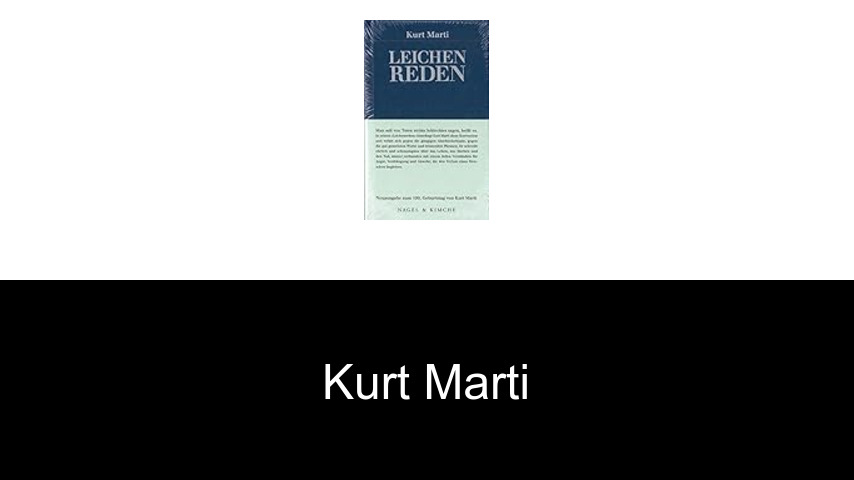 Bücher von Kurt Marti