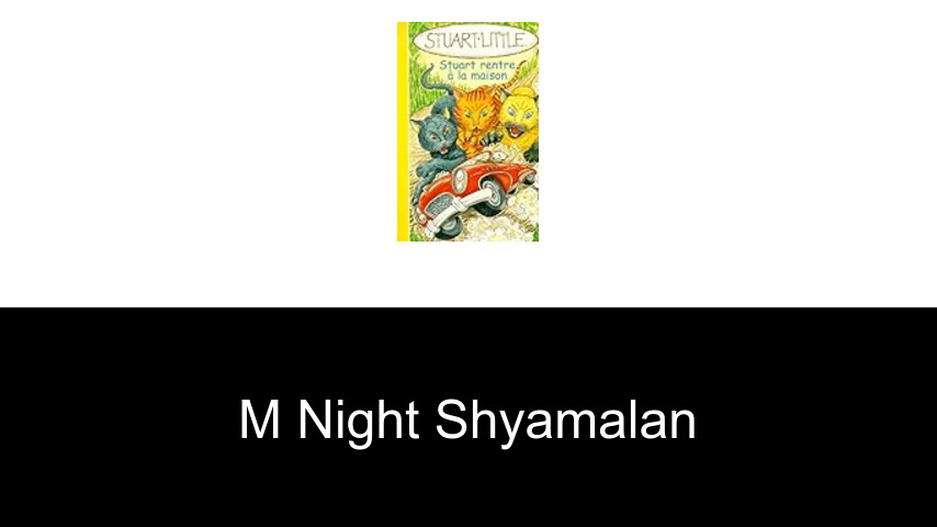 Bücher von M Night Shyamalan