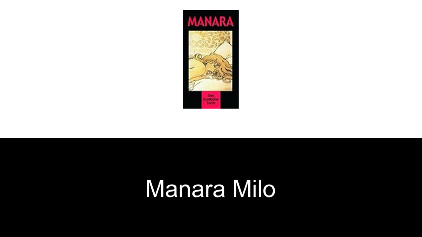 Bücher von Manara Milo