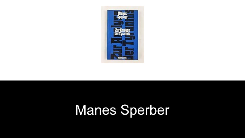 Bücher von Manes Sperber