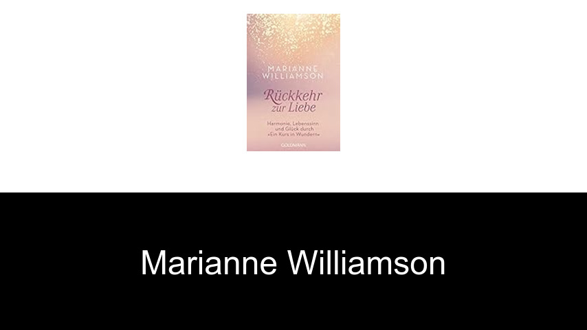 Bücher von Marianne Williamson