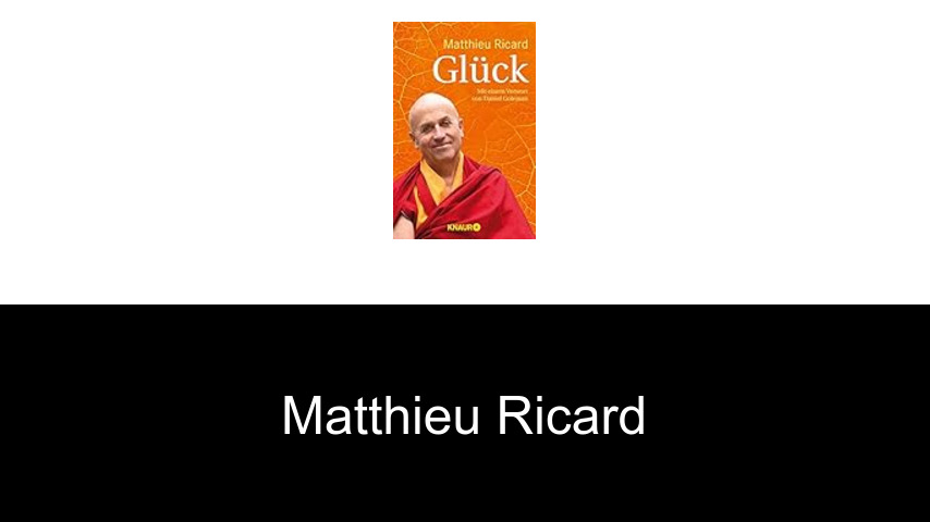 Bücher von Matthieu Ricard