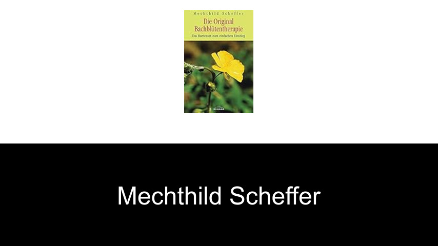 Bücher von Mechthild Scheffer
