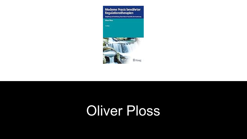Bücher von Oliver Ploss