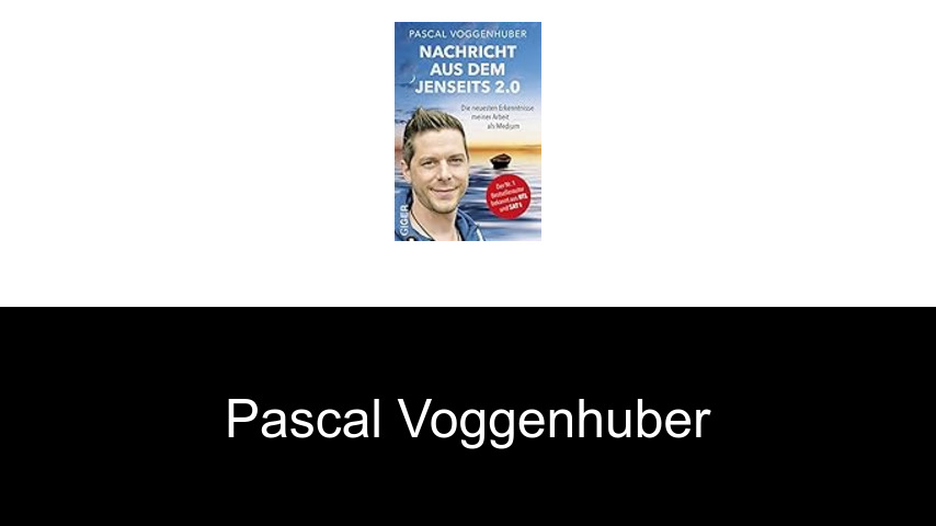 Bücher von Pascal Voggenhuber
