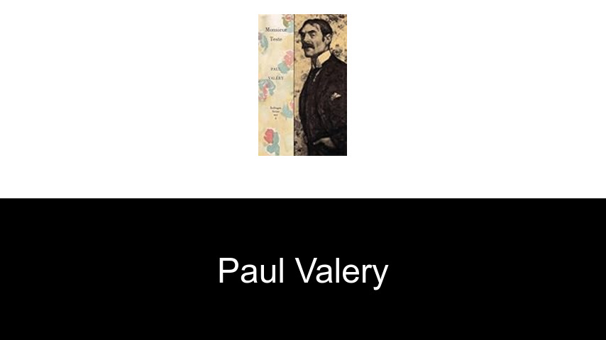 Bücher von Paul Valery