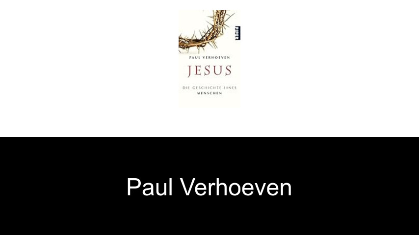 Bücher von Paul Verhoeven