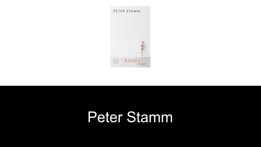 Bücher von Peter Stamm