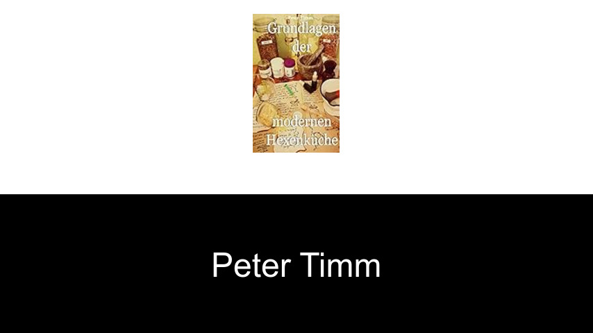 Bücher von Peter Timm