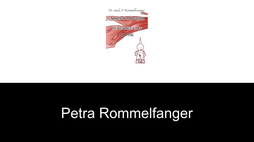 Bücher von Petra Rommelfanger