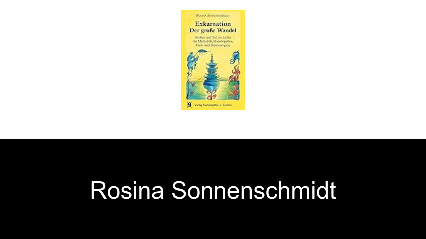 Bücher von Rosina Sonnenschmidt