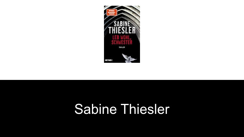 Bücher von Sabine Thiesler
