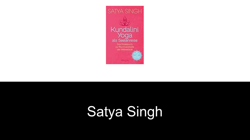 Bücher von Satya Singh